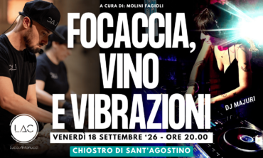 “FOCACCIA, VINO E VIBRAZIONI”