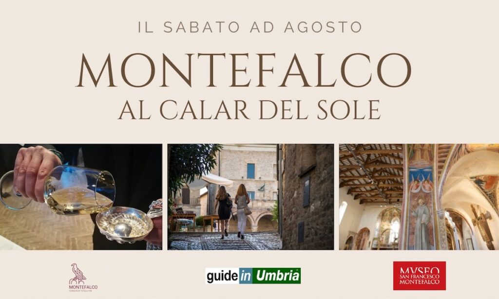 Montefalco al calar del sole